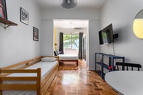 Studio in Copacabana Ideal for the Family Jc509 Z2