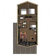 Waterlodge Blaukopke