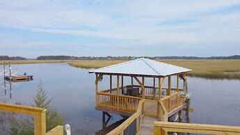 Deep Water Dock and Home on the GA Coast
