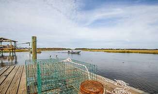 Deep Water Dock and Home on the GA Coast
