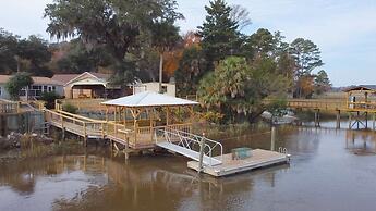 Deep Water Dock and Home on the GA Coast