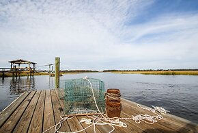 Deep Water Dock and Home on the GA Coast