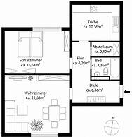 Luxus 70m2 sannierte City Wohnung