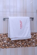 Beautiful woman hotel