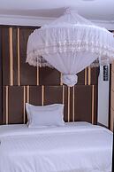 Beautiful woman hotel