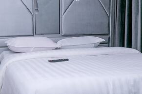 Beautiful woman hotel