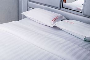 Beautiful woman hotel