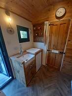 Shepherds Hut With hot tub on Anglesey North Wales