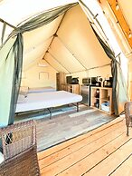 Son's Blue River Camp Glamping Cabin Q