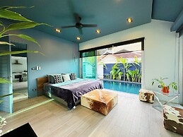 Contemporary 3bd Safari Pool Villa Near Nai Yang Beach