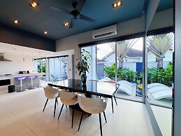 Contemporary 3bd Safari Pool Villa Near Nai Yang Beach