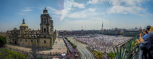 Zocalo Central & Rooftop Mexico City