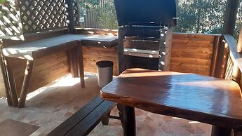 cabañas con piscina Algarrobo