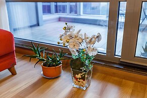 Modern Studio Flat With City View in Sariyer