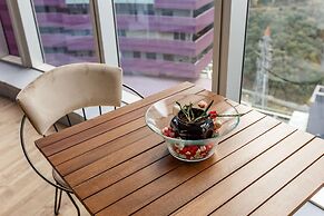 Modern Studio Flat With City View in Sariyer