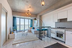 Cozy Flat With City View and Balcony in Sisli