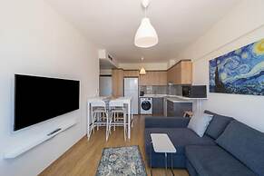 Pleasant Flat With Shared Pool in Kepez