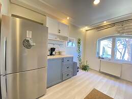 Flat With Bosphorus View and Backyard in Uskudar