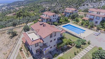 Villa With Shared Pool and Sea View in Seydikemer