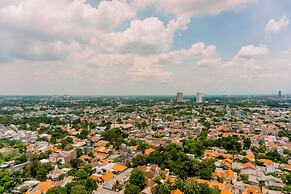 Homey And Modern Studio Apartment At Akasa Pure Living Bsd