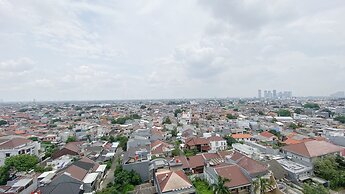 Fancy And Nice Studio At Belmont Residence Puri Apartment