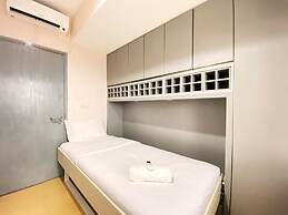 Cozy Stay And Serene Designed 2Br At Braga City Walk Apartment