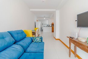 BR06 Quarto e Sala - 550m Praia da Barra