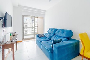 BR06 Quarto e Sala - 550m Praia da Barra