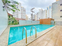 BR06 Quarto e Sala - 550m Praia da Barra