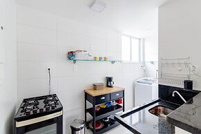 BR06 Quarto e Sala - 550m Praia da Barra