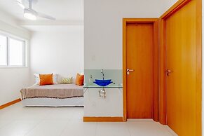 BR06 Quarto e Sala - 550m Praia da Barra