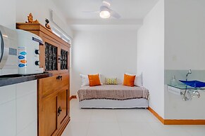 BR06 Quarto e Sala - 550m Praia da Barra