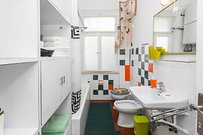 Apartment Blue & Green