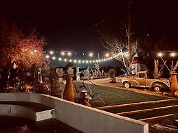 Water Vinyasa Fire Pit Pool Outdoor Lounge