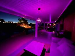 air Vinyasa Wineries Fire Pit Pool