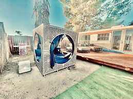 air Vinyasa Wineries Fire Pit Pool