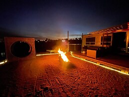 Love In The Cloudspool Fire Pit View