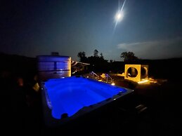Love In The Cloudspool Fire Pit View