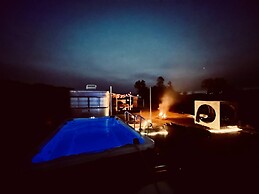 Love In The Cloudspool Fire Pit View