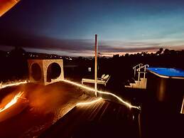 Love In The Cloudspool Fire Pit View