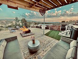 Love In The Cloudspool Fire Pit View