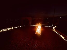 Love In The Cloudspool Fire Pit View