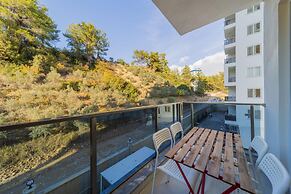 Modern Flat With Shared Pool and Balcony in Alanya