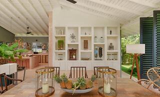 Cool and Contemporary Hilltop Villa With Ocean Views