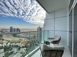 Damac Hills Studio with City View