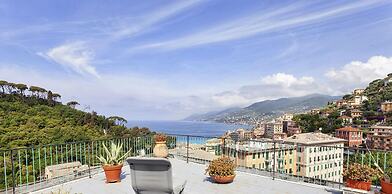 Stunning Sea View Apartment With Terrace in Camogli by Wonderful Italy