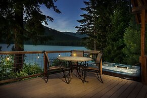 Journey's End On Fish Lake 2 Bedroom Home by NW Comfy Cabins by RedAwn