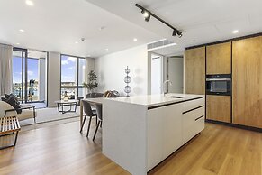 Modern tranquility in the city