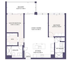 Modern tranquility in the city