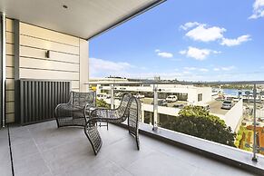 Modern tranquility in the city